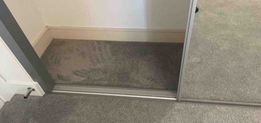 A cupboard carpet